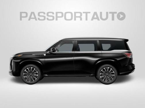 Black Obsidian 2026 INFINITI QX80 Luxe