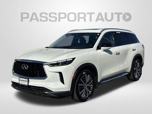 Majestic White 2023 INFINITI QX60 SENSORY