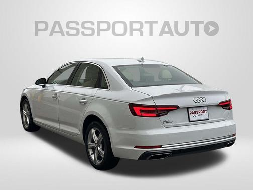White 2019 Audi A4 2.0T Premium