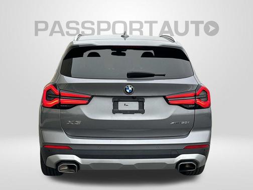 Skyscraper Grey Metallic 2024 BMW X3 xDrive30i