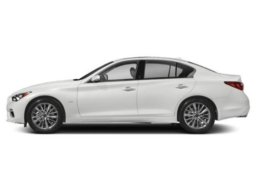 Pure White 2020 INFINITI Q50 3.0t LUXE