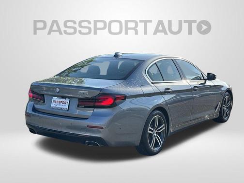 Bluestone Metallic 2021 BMW 530 530i