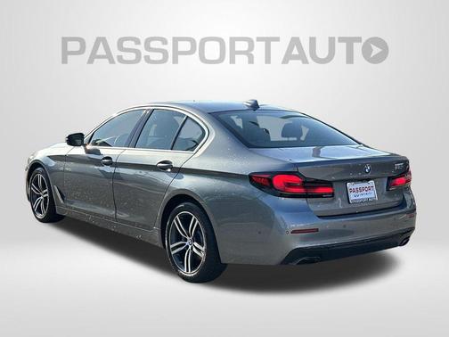 Bluestone Metallic 2021 BMW 530 530i