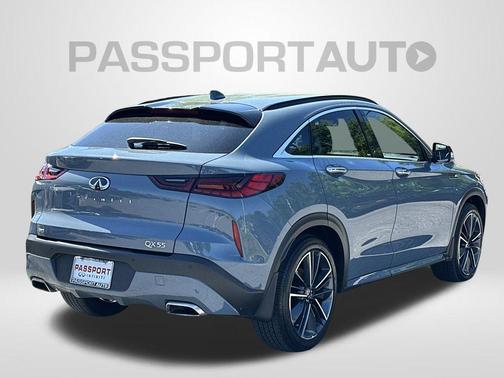 Slate Gray 2025 INFINITI QX55 LUXE