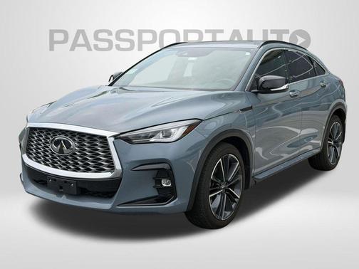 Slate Gray 2025 INFINITI QX55 LUXE