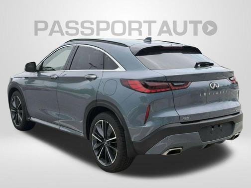 Slate Gray 2025 INFINITI QX55 LUXE