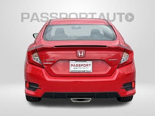 Rallye Red 2020 Honda Civic Sport