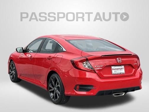Rallye Red 2020 Honda Civic Sport