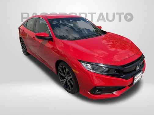 Rallye Red 2020 Honda Civic Sport