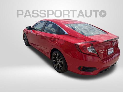 Rallye Red 2020 Honda Civic Sport