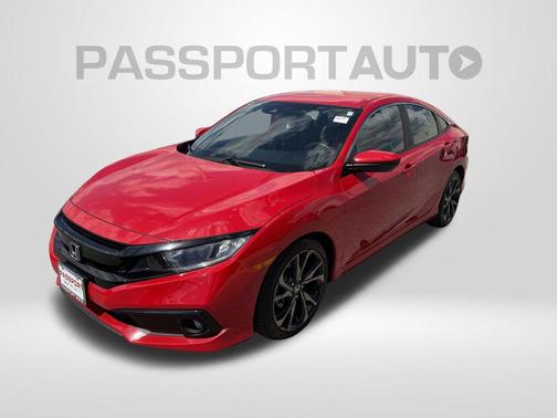 Rallye Red 2020 Honda Civic Sport