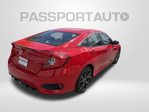 Rallye Red 2020 Honda Civic Sport