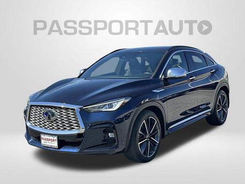 Hermosa Blue 2024 INFINITI QX55 LUXE
