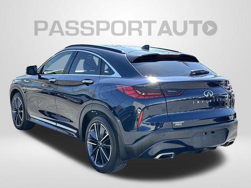 Hermosa Blue 2024 INFINITI QX55 LUXE