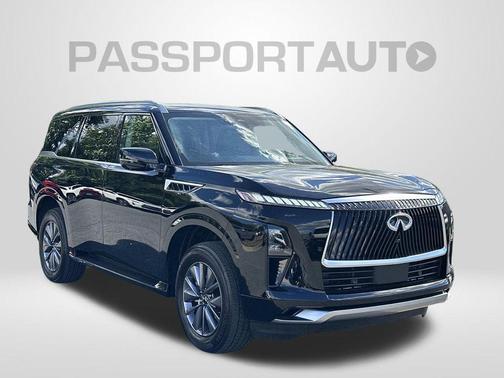 Black Obsidian 2025 INFINITI QX80 PURE