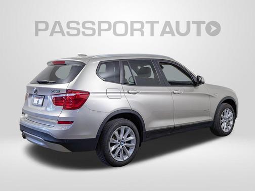 Mineral Silver Metallic 2017 BMW X3 xDrive28i