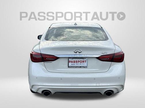 Majestic White 2024 INFINITI Q50 3.0t LUXE