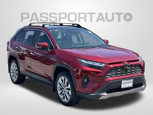 Ruby Flare Pearl 2022 Toyota RAV4 Limited