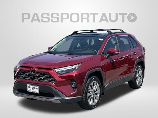 Ruby Flare Pearl 2022 Toyota RAV4 Limited