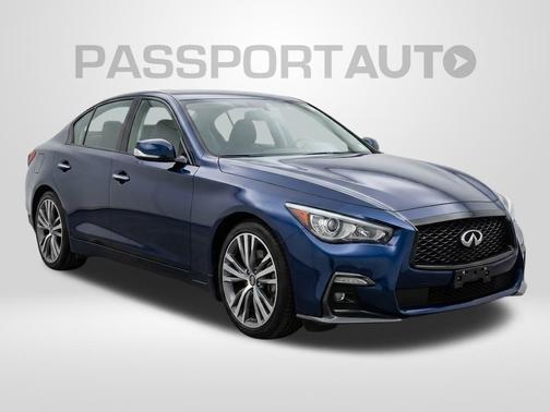Grand Blue 2023 INFINITI Q50 3.0t SENSORY
