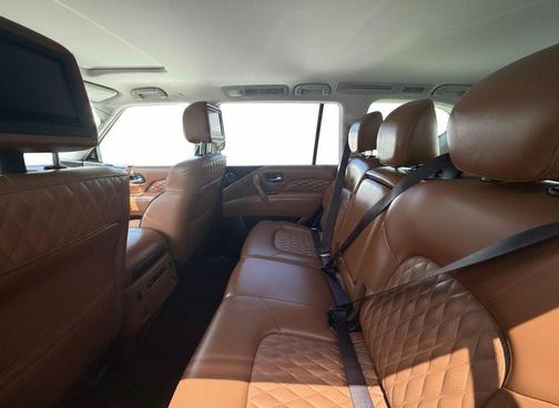 Moonstone White 2018 INFINITI QX80 Base