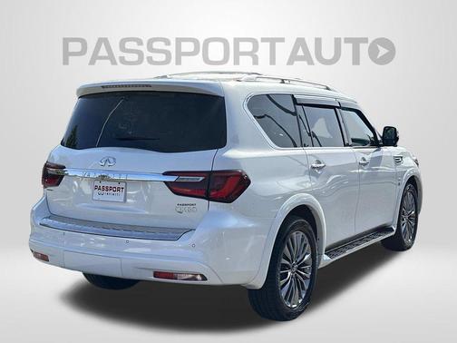 Moonstone White 2018 INFINITI QX80 Base