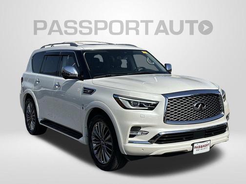 Moonstone White 2018 INFINITI QX80 Base