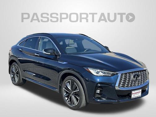 Hermosa Blue 2025 INFINITI QX55 LUXE