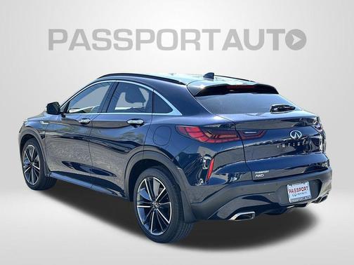 Hermosa Blue 2025 INFINITI QX55 LUXE