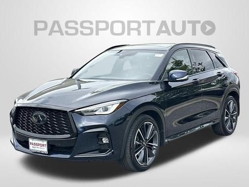 Hermosa Blue 2025 INFINITI QX50 Sport AWD