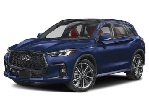 Hermosa Blue 2025 INFINITI QX50 Sport AWD