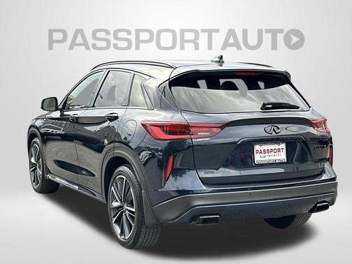 Hermosa Blue 2025 INFINITI QX50 Sport AWD