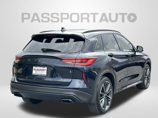 Hermosa Blue 2025 INFINITI QX50 Sport AWD
