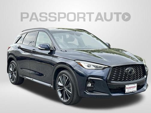 Hermosa Blue 2025 INFINITI QX50 Sport AWD