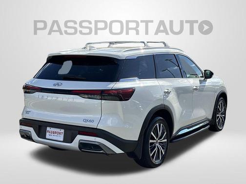 Majestic White 2025 INFINITI QX60 SENSORY