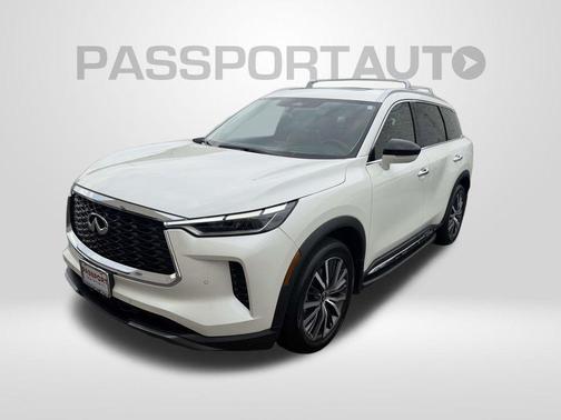 Majestic White 2025 INFINITI QX60 SENSORY