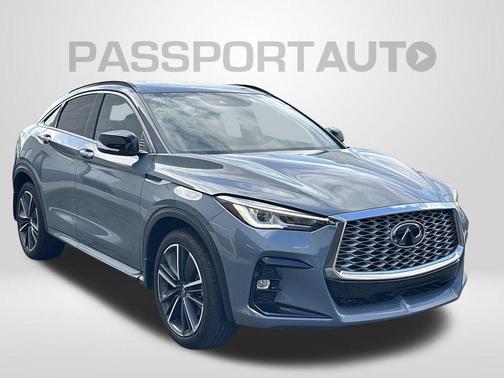 Slate Gray 2025 INFINITI QX55 LUXE