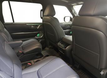 Radiant White/Black Obsidian 2026 INFINITI QX80 SPORT AWD