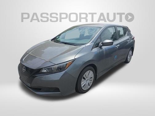 Gun Metallic 2023 Nissan Leaf S 40 kWh