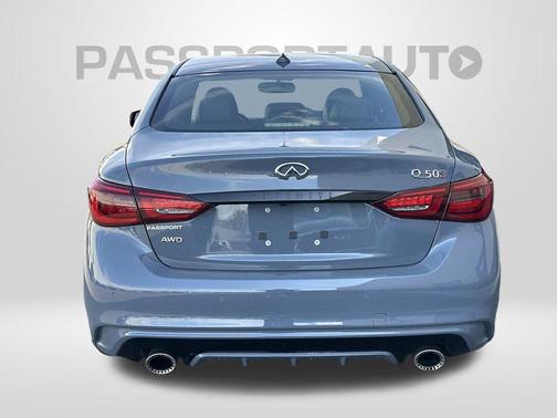 Slate Gray 2024 INFINITI Q50 3.0t RED SPORT 400