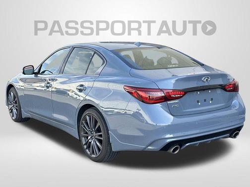 Slate Gray 2024 INFINITI Q50 3.0t RED SPORT 400