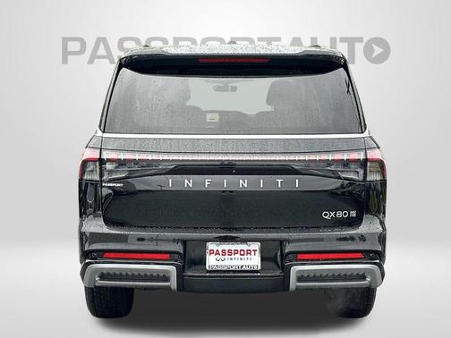 Black Obsidian 2025 INFINITI QX80 PURE AWD