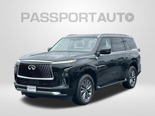 Black Obsidian 2025 INFINITI QX80 PURE AWD