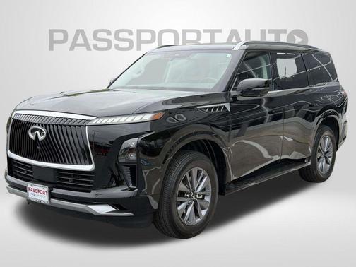 Black Obsidian 2025 INFINITI QX80 PURE AWD