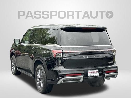 Black Obsidian 2025 INFINITI QX80 PURE AWD
