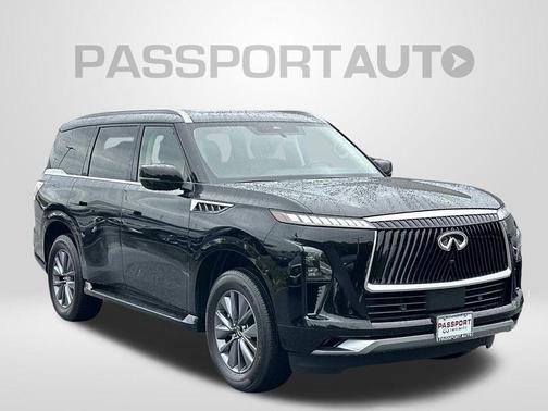 Black Obsidian 2025 INFINITI QX80 PURE AWD