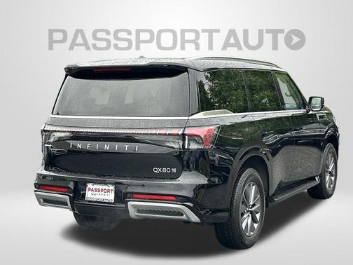 Black Obsidian 2025 INFINITI QX80 PURE AWD