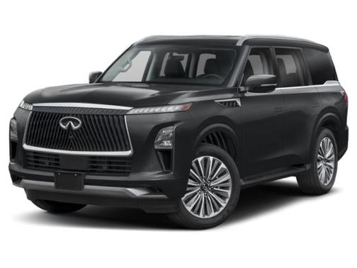Black Obsidian 2025 INFINITI QX80 PURE AWD