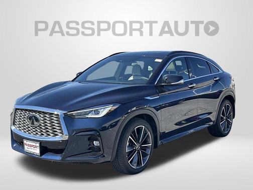 Hermosa Blue 2025 INFINITI QX55 LUXE