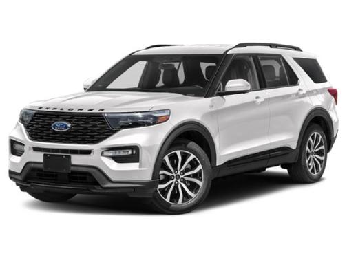 STAR WHITE MET TRI-COAT 2023 Ford Explorer ST-Line